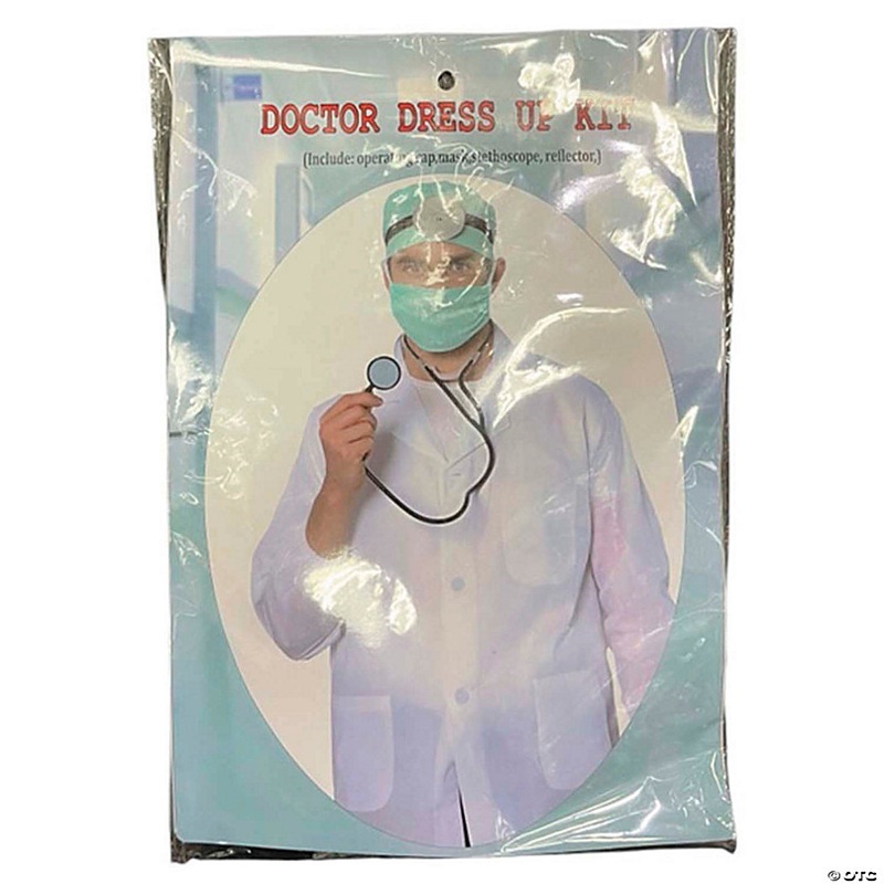 Adults Medical Doctor Costume Accessory Kit - 4 Pc.