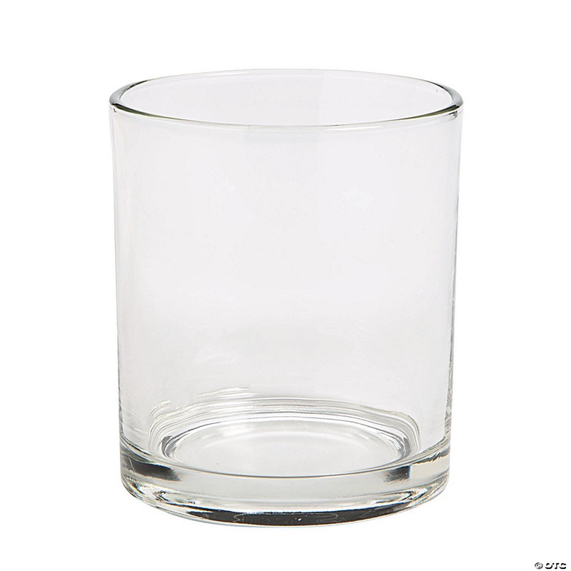 Clear Cylinder Vases - 4 - 6 Pc.