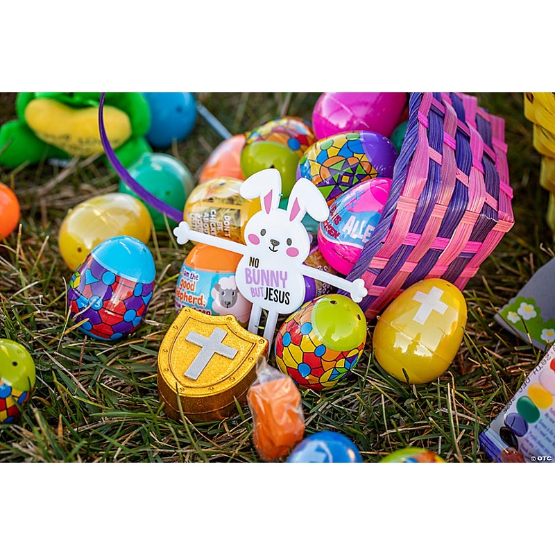 Colorful Armor of God Toy-Filled Easter Eggs - 12 Pc.