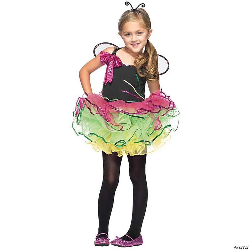 Girls Rainbow Bug Costume