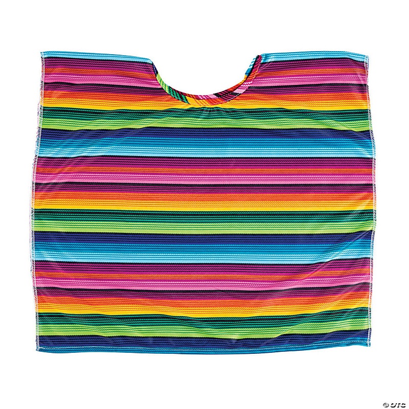 Kids Fiesta Sarape Poncho