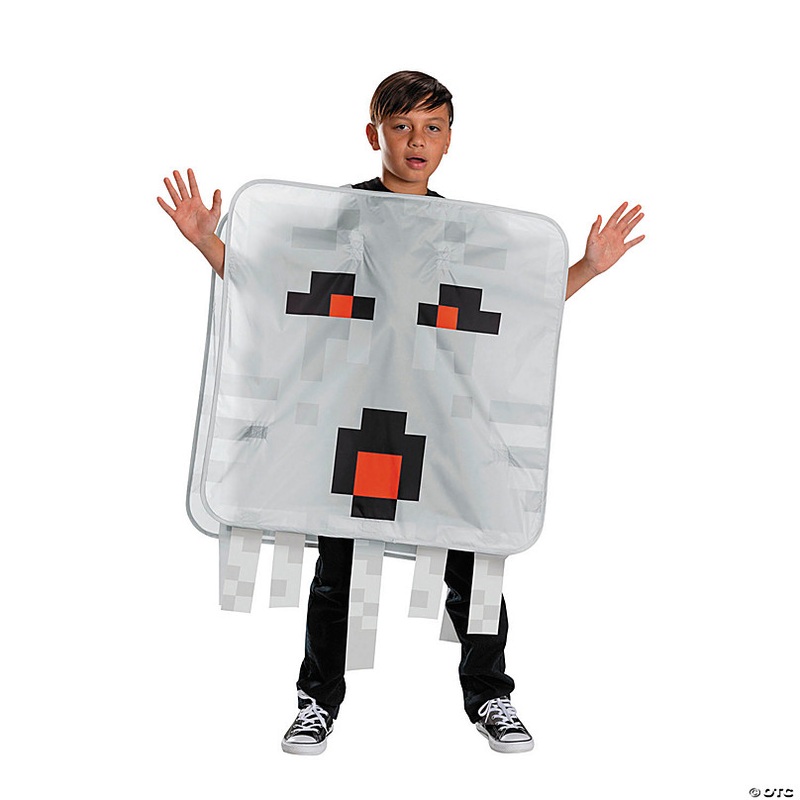 Kids Minecraft Ghast Pop-Out Costume - One Size