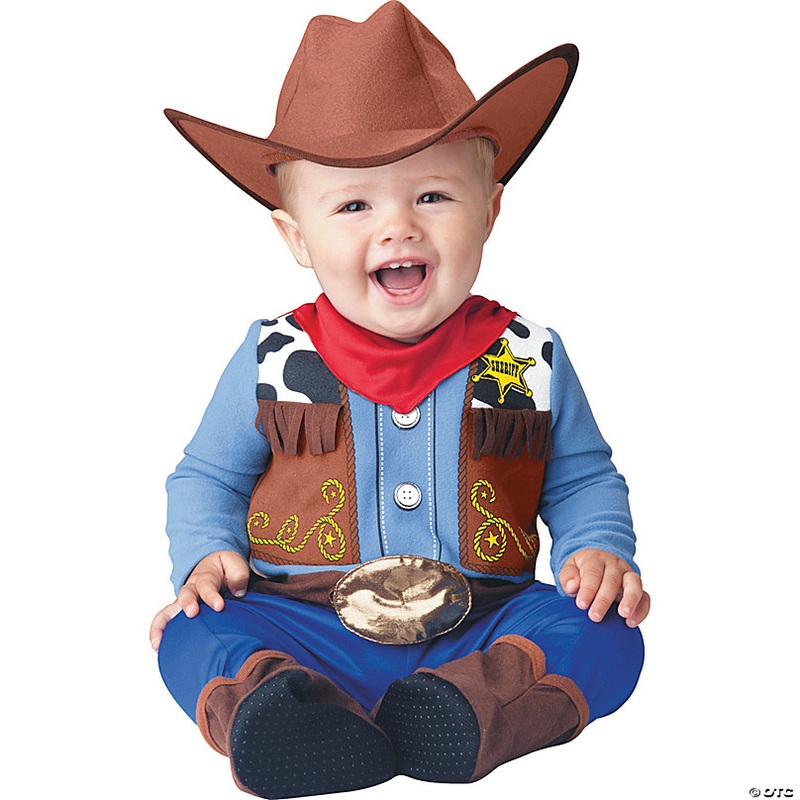 Toddler Wee Wrangler Cowboy Jumpsuit Costume