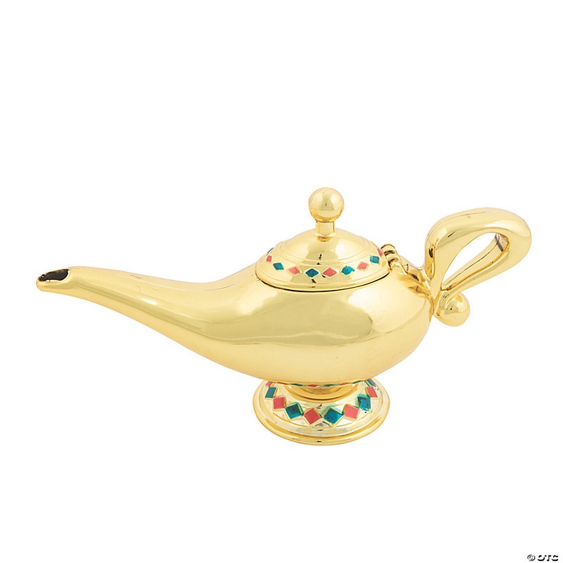 Deluxe Metallic Genie Lamp