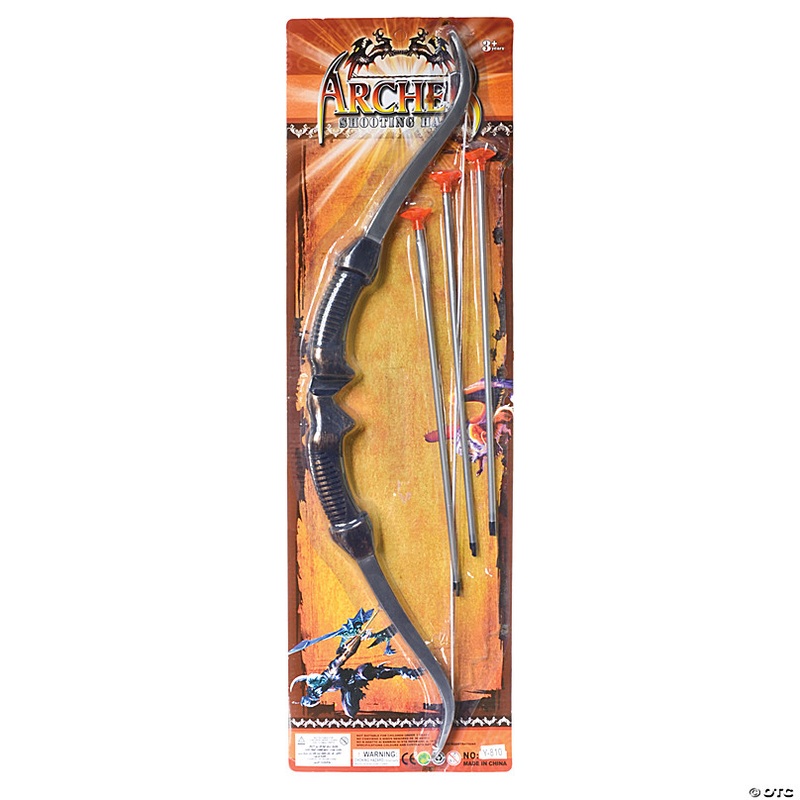 Fantasy Bow & Suction Cup-Tipped Arrow Plastic Playset