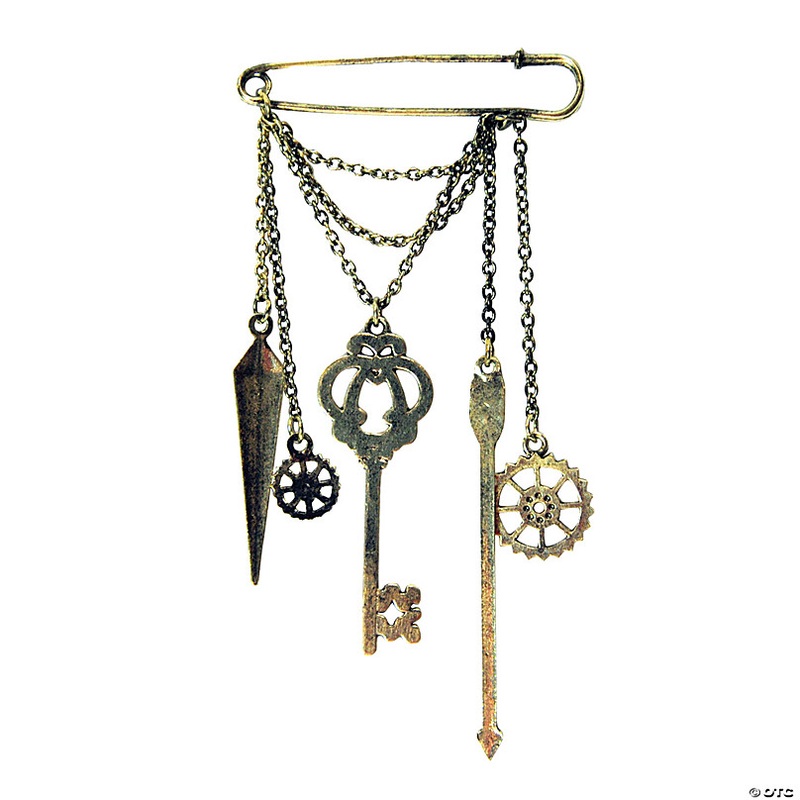 Oversized Pin Drape With Icons