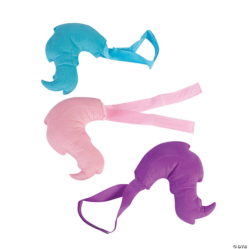 Plush Horse Tails - 6 Pc.