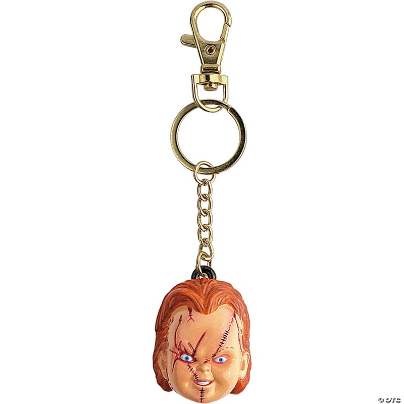 Seed Of Chucky Chucky Head Full-Color Keychain