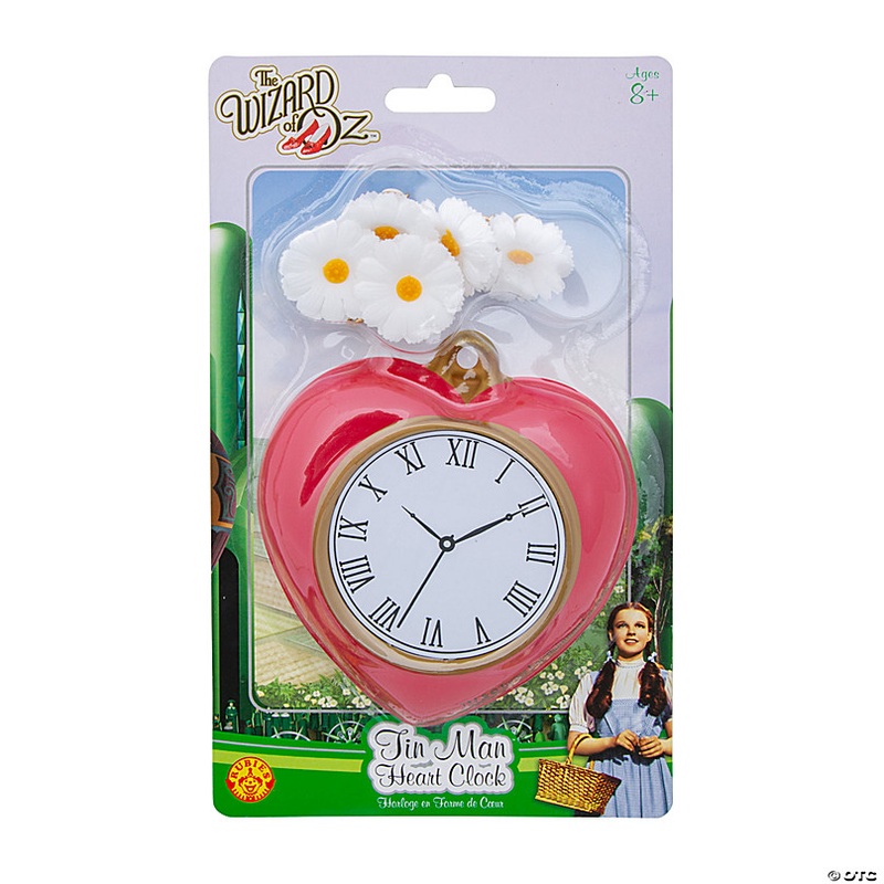 The Wizard of Oz Tin Man's Heart Clock
