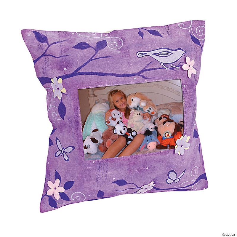 12 x 12 DIY Plain Canvas & Photo Sleeve Pillow Covers - 12 Pc.