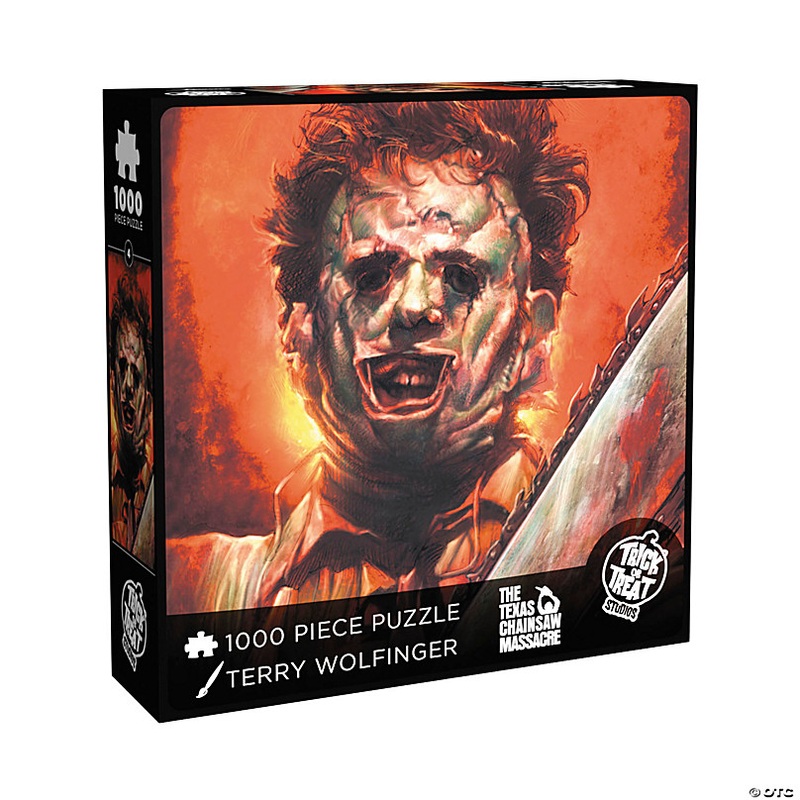 20 x 27 The Texas Chainsaw Massacre Leatherface 1000 Piece Jigsaw Puzzle