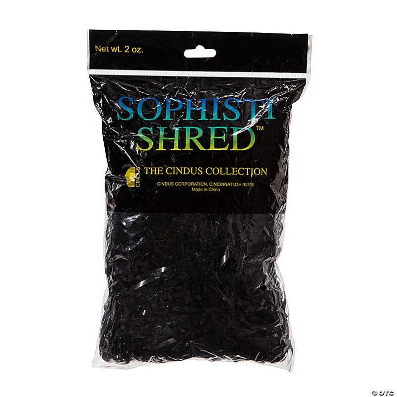 Black Metallic Shred