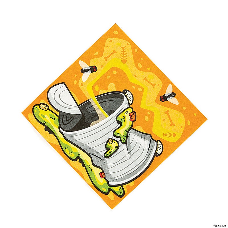 Gross Slime Luncheon Napkins 16 Pc.