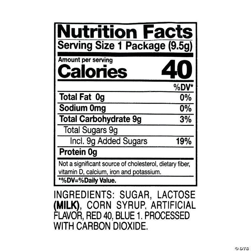 Pop Rocks Cotton Candy Hard Candy - 24 Pc.