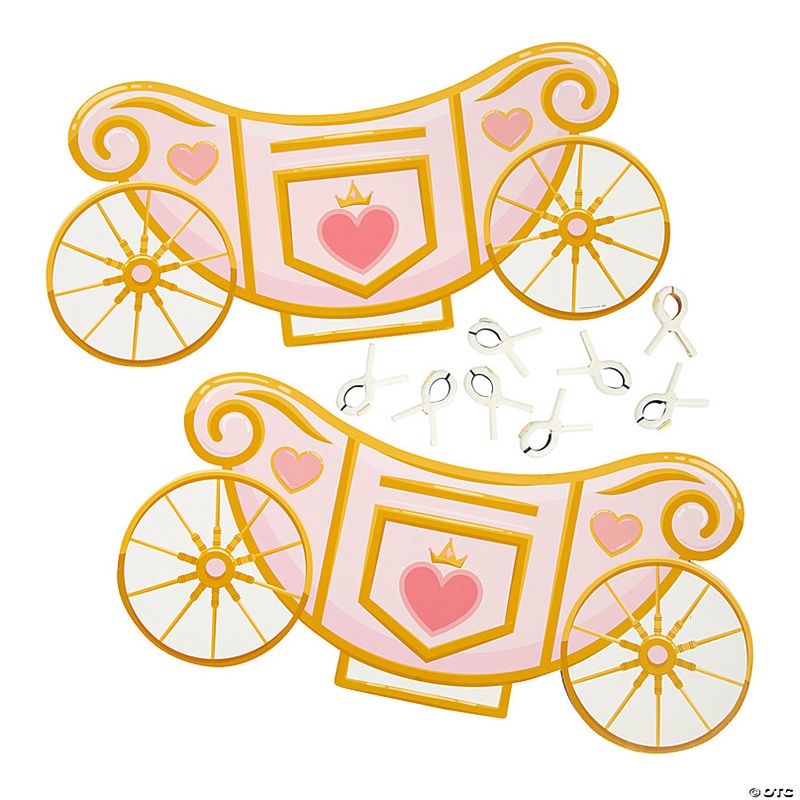 Value Princess Wagon Cover Decorating Kit - 2 Pc.