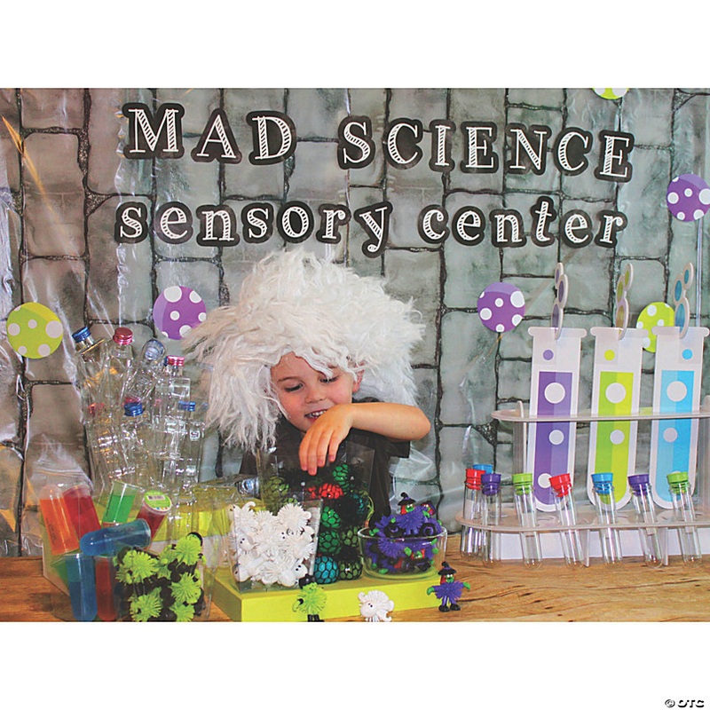 30 Ft. x 4 Ft. Design-a-Room Mad Scientist Plastic Wall Background