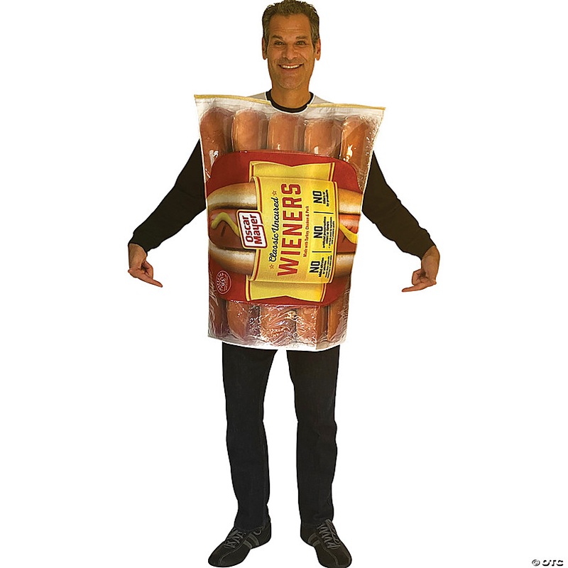Adults Oscar Mayer Weiner Package Costume