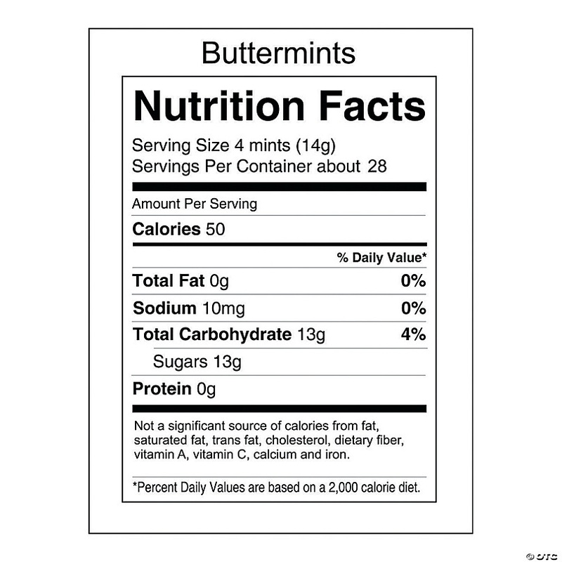 Black Buttermints - 108 Pc.