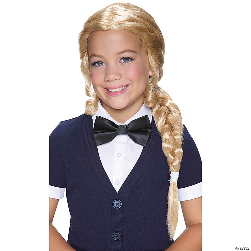 Kids Braided Pigtail Wig