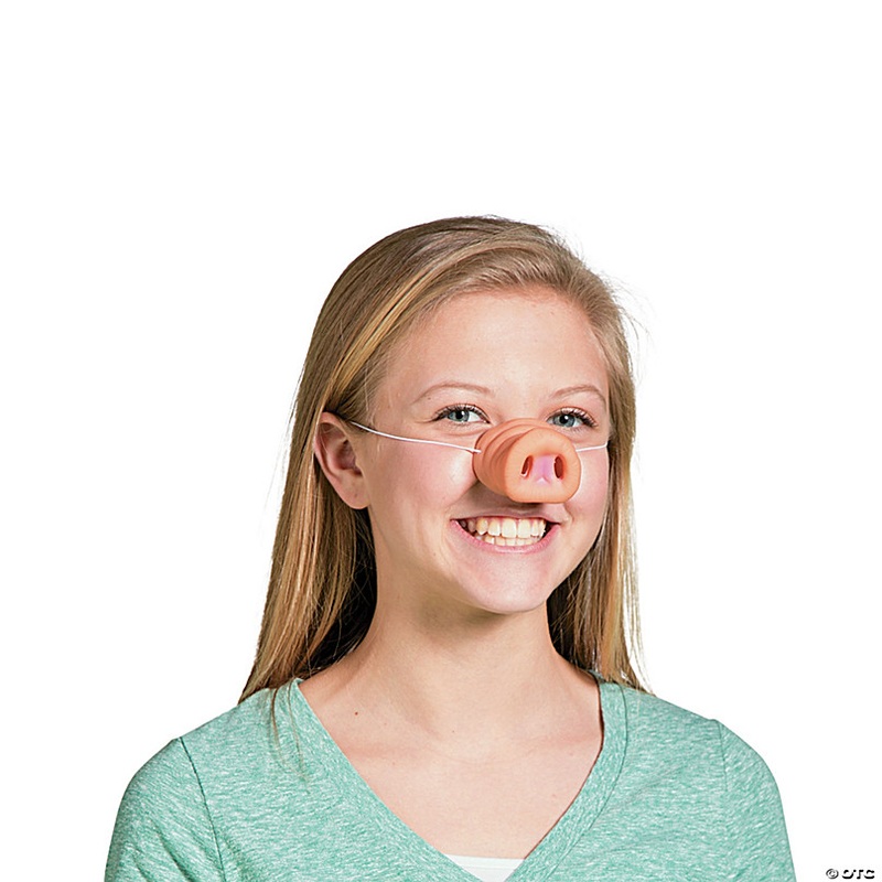 Pig Nose Masks- 12 Pc.