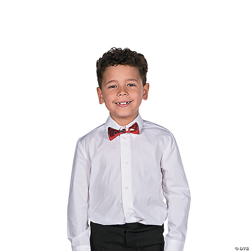 Sparkling Sequin Bow Ties- 12 Pc.