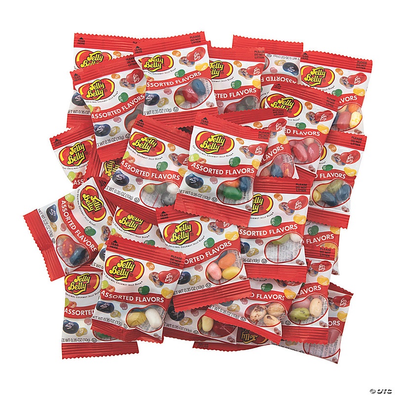 12 oz. Jelly Belly Assorted Gourmet Flavors Mini Packs - 36 Pc.