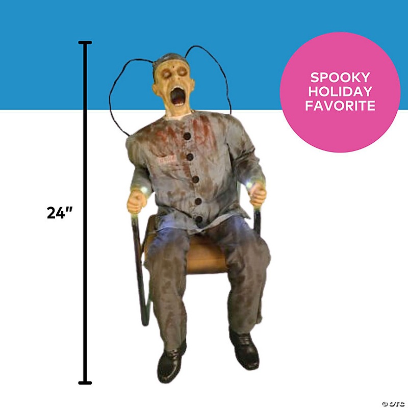 16 x 24 x 16 Animated Death Row Inmate Lights & Sounds Prop