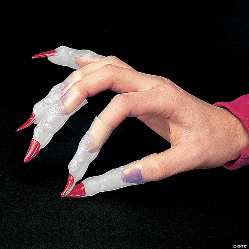 3 Bulk 72 Pc. Glow-in-the-Dark Vinyl Martian Finger Costume Accessories