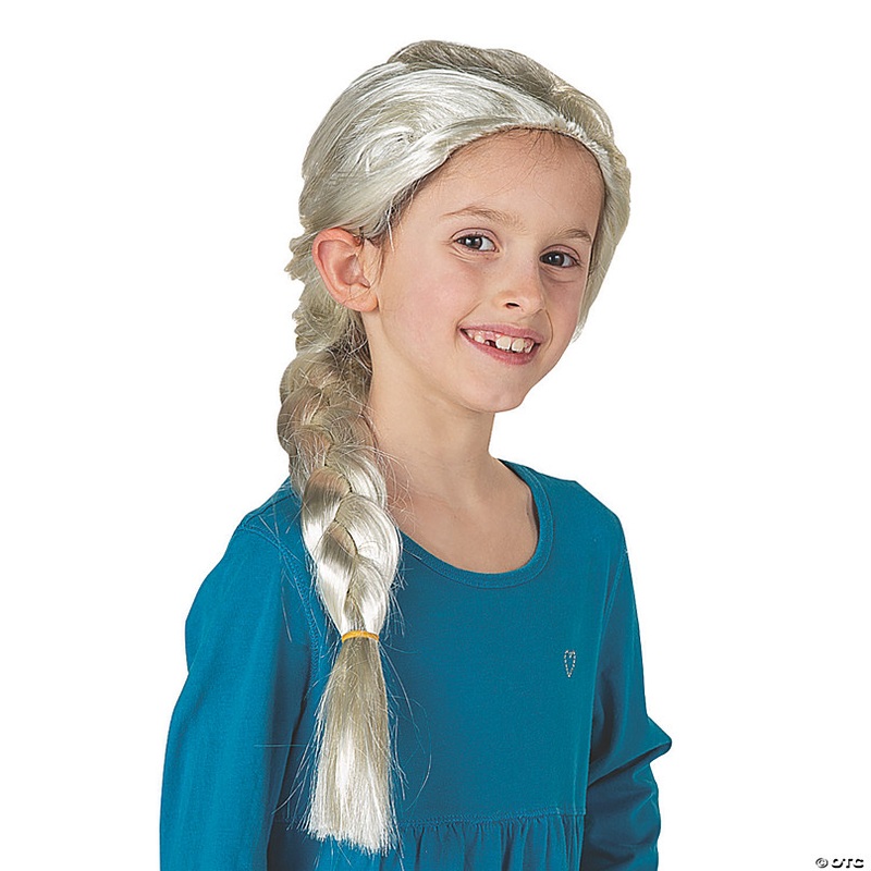 Braided Winter Princess Wig
