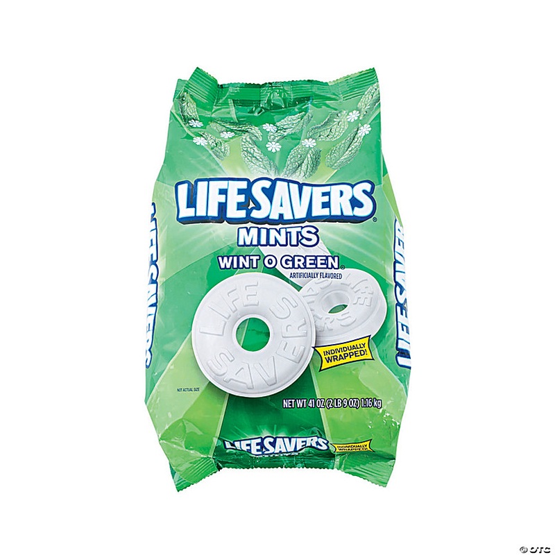 Bulk 308 Pc. Lifesavers Wint O Green Mints