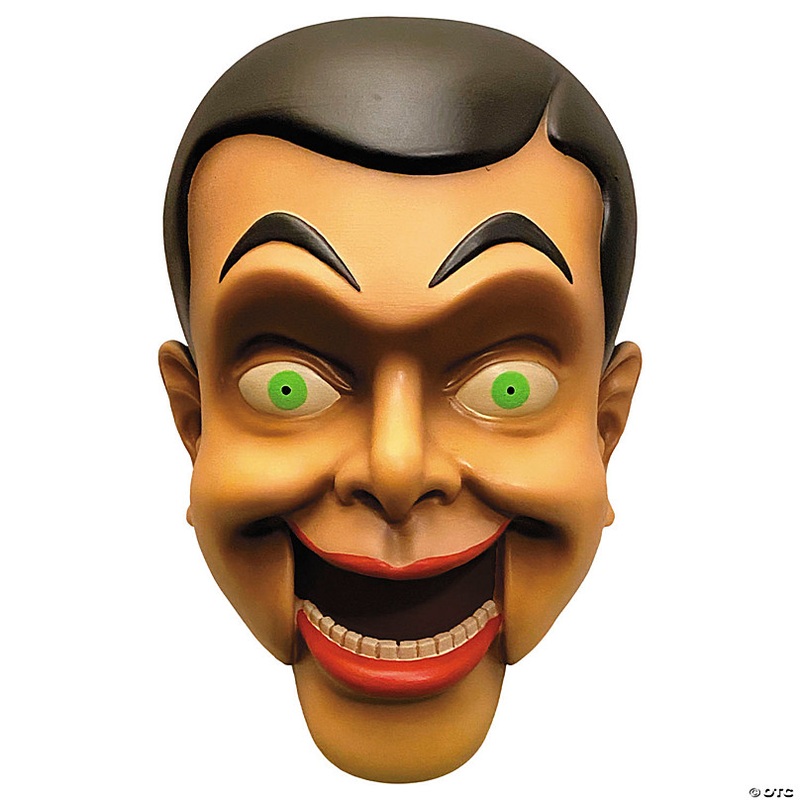 Goosebumps Night of the Living Dummy Slappy Vinyl Mask - One Size