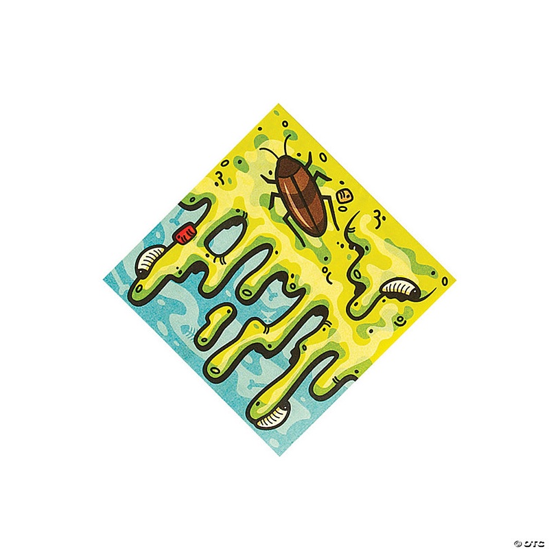 Gross Slime Beverage Napkins