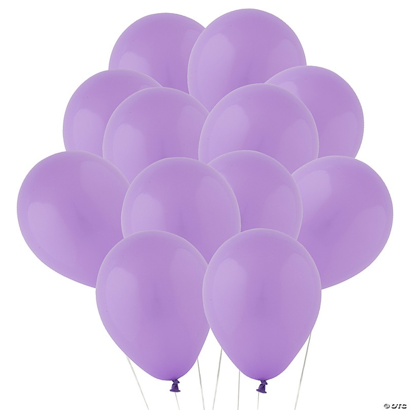 Purple 5 Latex Balloons - 24 Pc.