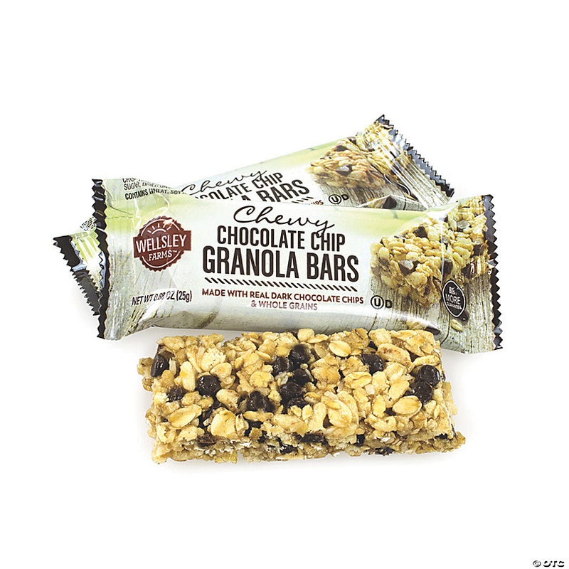 Wellsley Farms Chewy Chocolate Chip Granola Bars, .88 oz, 60 Count