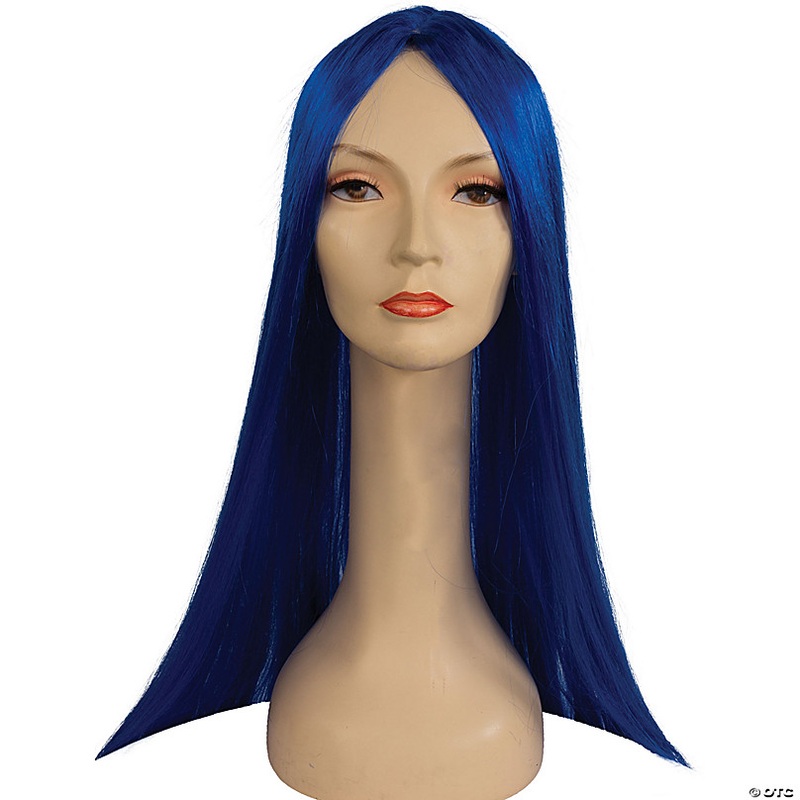 Women's Straight Long Wig B304A Royal Blue Kaf6