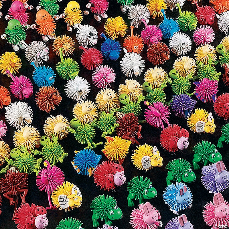 1 1/2 - 2 Bulk 48 Pc. Mini Porcupine Characters Assortment