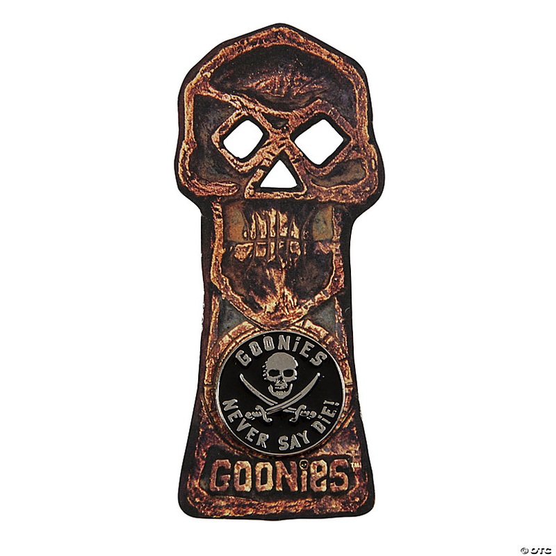 1 1/4 The Goonies Official Member Metal Pin with Card - 12 Pc.
