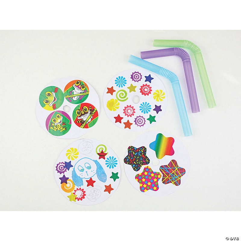 1/2 - 1 1/2 Bulk 1000 Pc. Brightly Colored Super Stickers Assortment