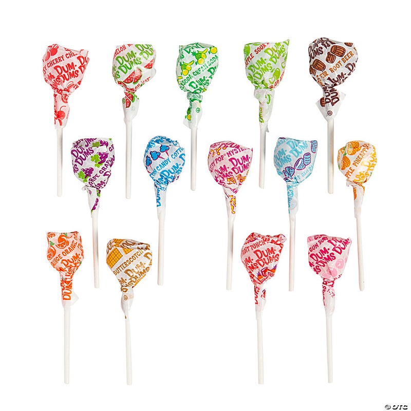10 lbs. 7 oz. Mega Bulk 1000 Pc. Dum Dum Lollipop Assortment