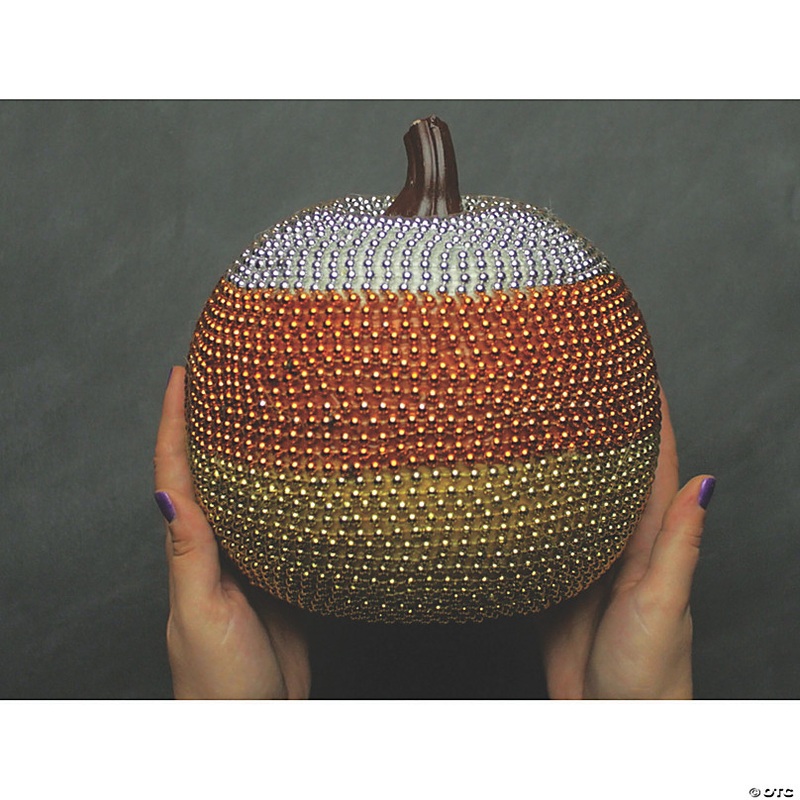 33 Bulk 48 Pc. Orange Metallic Bead Plastic Breakaway Necklaces