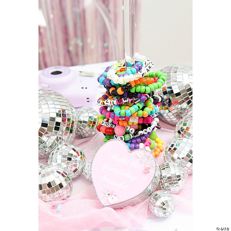 6mm Bulk 2000 Pc. 1 Lb. of Shiny Pearl Solid Color Plastic Pony Beads