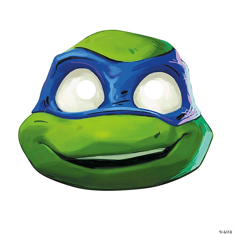 7 3/4 x 11 3/4 Teenage Mutant Ninja Turtles Mutant Mayhem Paper Masks  8 Pc.
