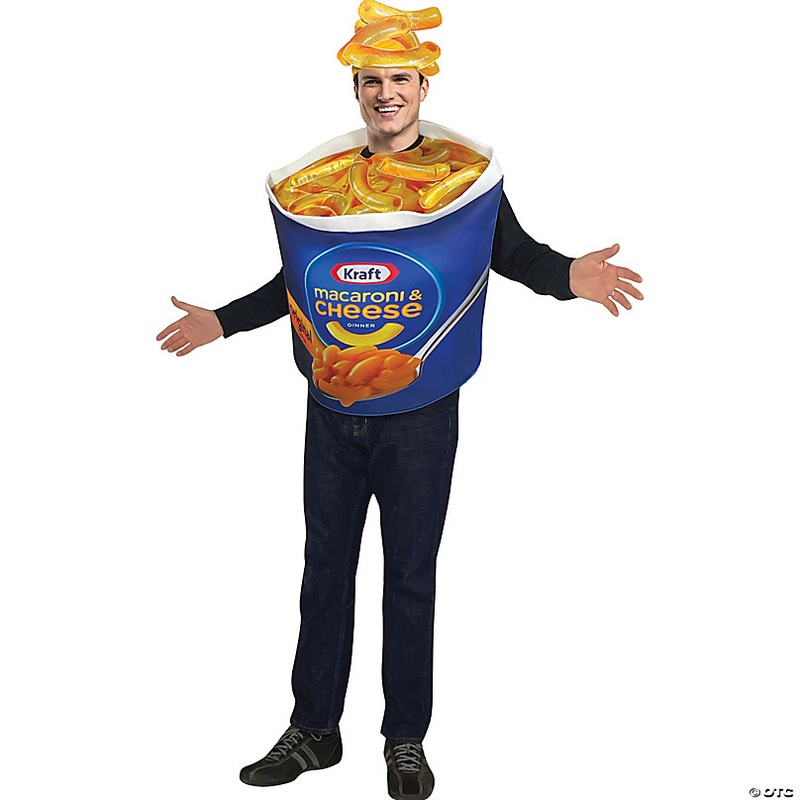 Adults Kraft Mac and Cheese Cup Costume
