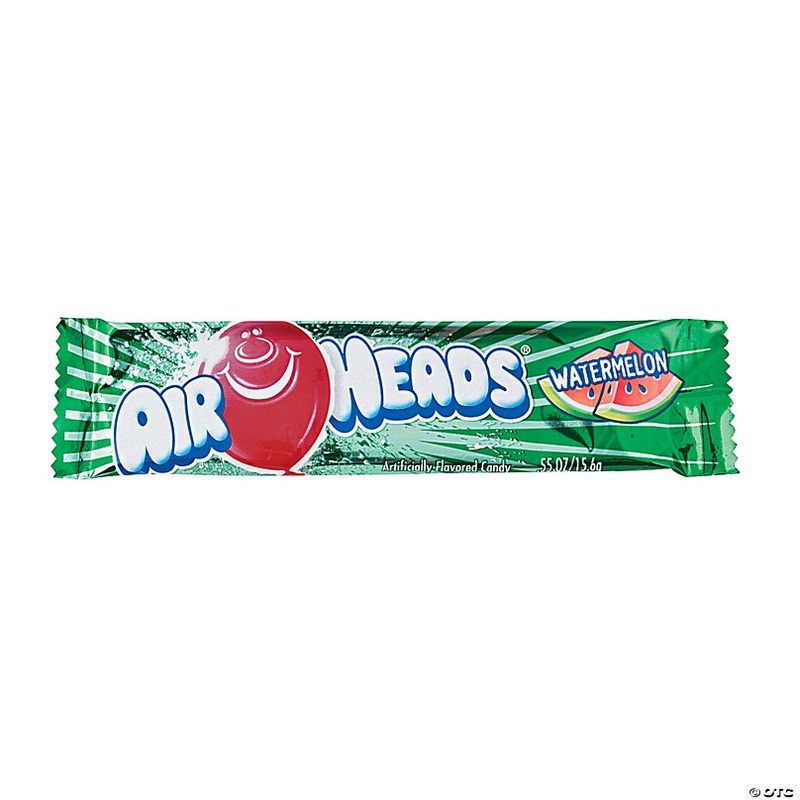 Airheads Watermelon Flavor Chewy Candy