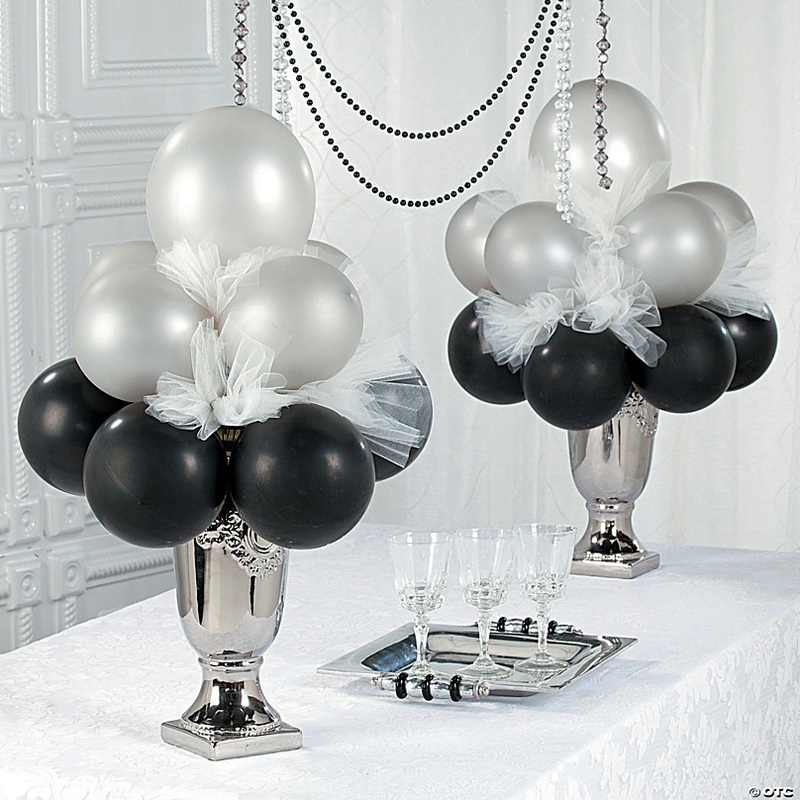 Bulk  144 Pc. Onyx Black 11 Latex Balloons