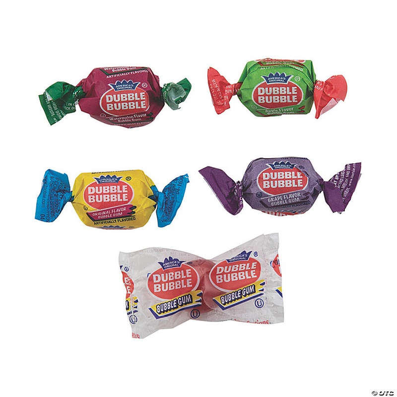 Dubble Bubble Favorites Assorted Candy - 185 Pc.