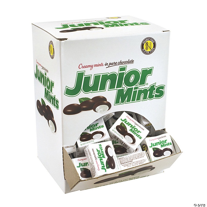 Junior Mints Mini Snack Packs, 72 Count
