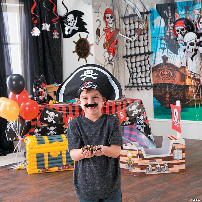 Kids Pirate Hats - 12 Pc.