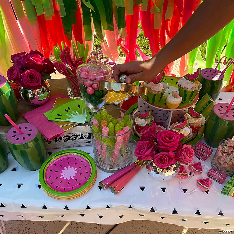 Light Green Rock Candy Lollipops - 12 Pc.