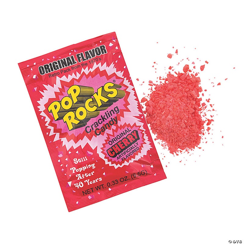Pop Rocks Cherry Hard Candy - 24 Pc.